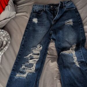 Distressed Jeans